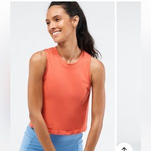 WHITE BRAND NEW Fabletics Tank